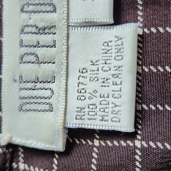 Vintage Due Per Due Button Down Silk Blouse - Picture 7 of 13